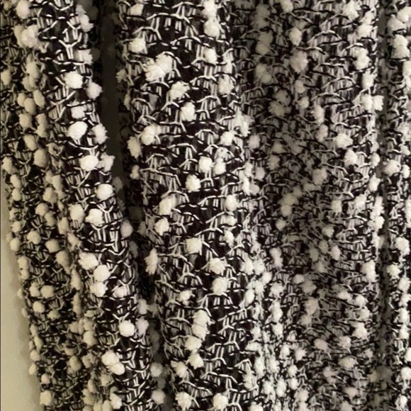 Long black and white light cardigan - Picture 4 of 5